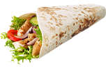 Order super soft wraps from Bridge Doner